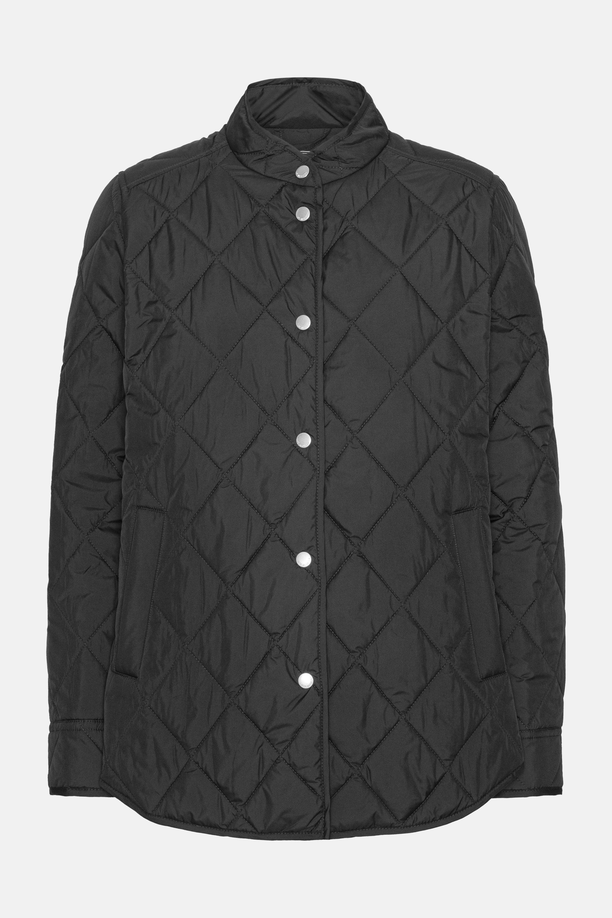Quilted Shirt Jacket - Dark Indigo